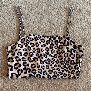 Victoria’s Secret Cheetah Crop Top